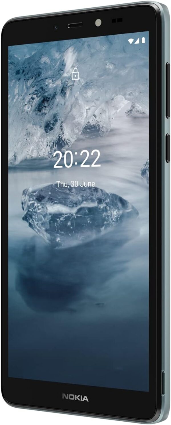 Nokia C2 2E | Android 11 (Go Edition) | Unlocked Smartphone | All Day Battery | Dual SIM | 2/32GB | 5.7-Inch Screen | Blue - Image 4