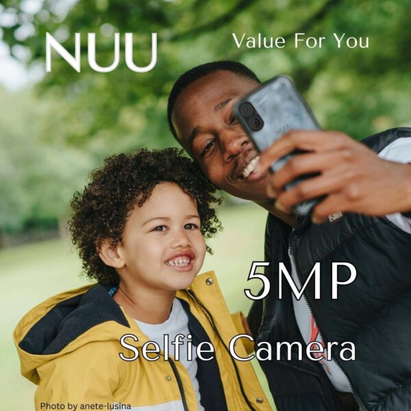 NUU A23Plus Basic Cell Phone for AT&T, T-Mobile, Cricket, Mint Mobile, Metro, 64G/3GB 6.3" 4G LTE Worldwide and More, Dual SIM, Black, 365 Days US Warranty with Detachable & Replaceable Battery - Image 6