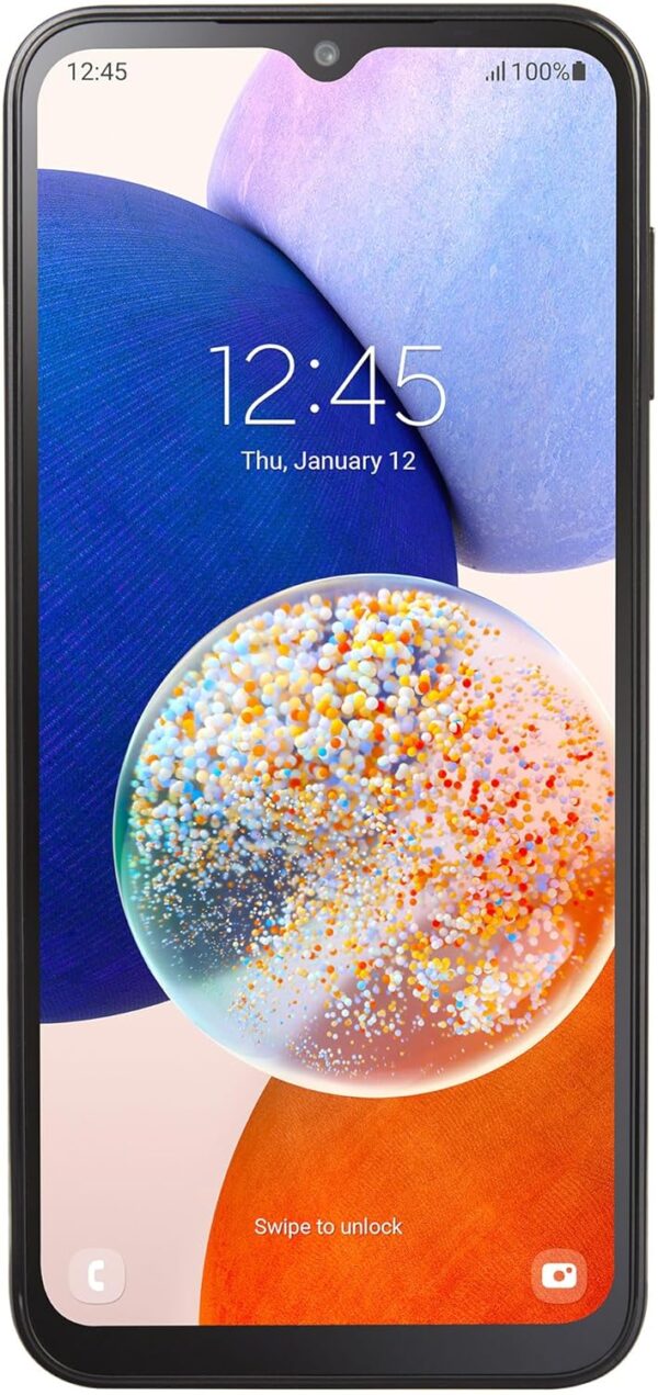 Total by Verizon Samsung Galaxy A14 5G, 64GB, Black - Prepaid Smartphone (Locked)